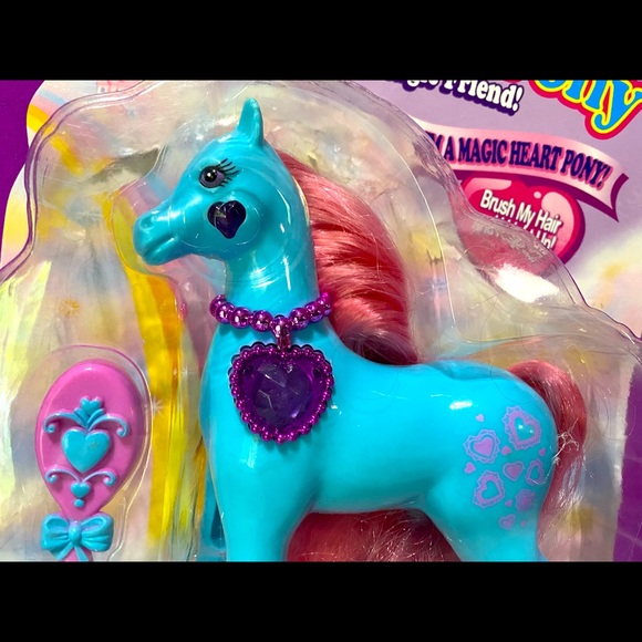 MAGIC TOUCH PONY VINTAGE 90s MAGIC HEART PONY MIRANDA HEARTS LIGHT UP & BLINK - Picture 6 of 16